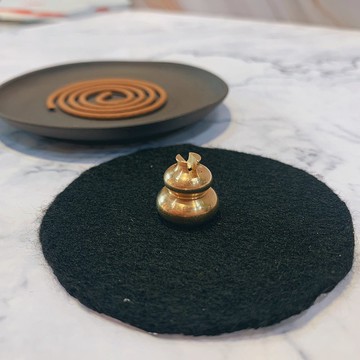 釅韻逸品【品香組(防火棉、宜興紫砂盤、葫蘆香插、不含香品)】