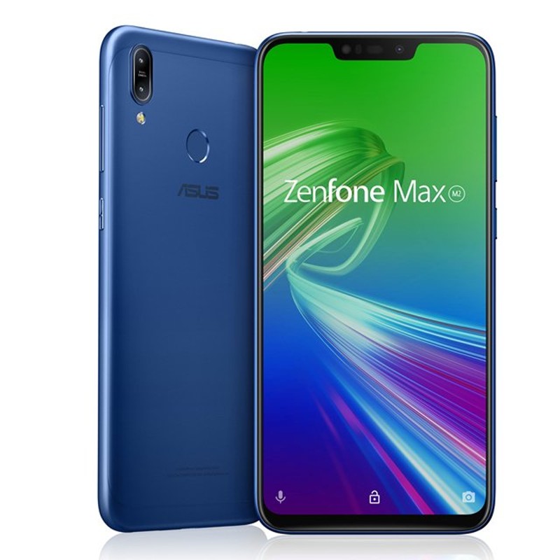 スマートフォン/携帯電話ASUS ZenFone Max（M2）【SIMフリー】スペースブルー