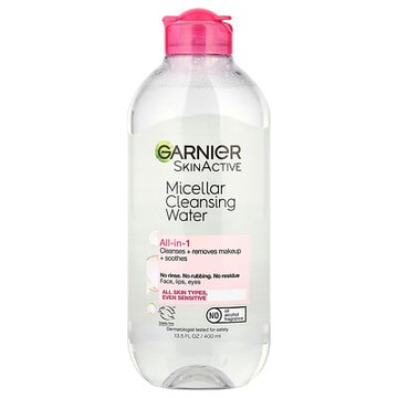Garnier, SkinActive，膠束卸妝水，多合 1，13.5 液量盎司（400 毫升）