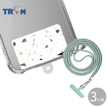 TRON iPhone 12ProMax 粉紅防摔 手機 掛繩 手機殼