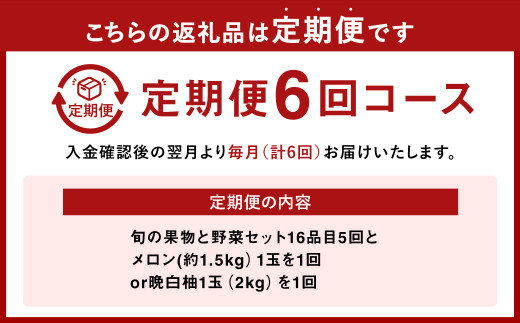  季節の果物と野菜セット 16品目