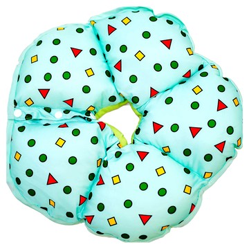 Mon bebe 夢貝貝 太陽花舒適防水頭套  M  綠色  1個