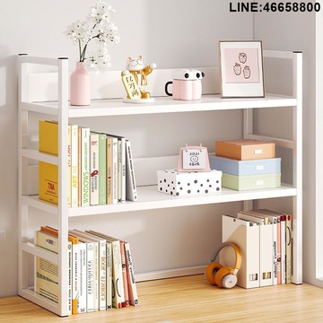 免運 開立發票 置物架 收納架 展示架 組合架 桌面書架桌上置物架學生家用書桌收納架簡易多層小架子工位儲物架