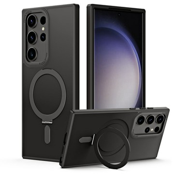 【喜挖】適用於三星s23ultra手機殼S24磁吸支點殼s25ultra隱形支架保護套