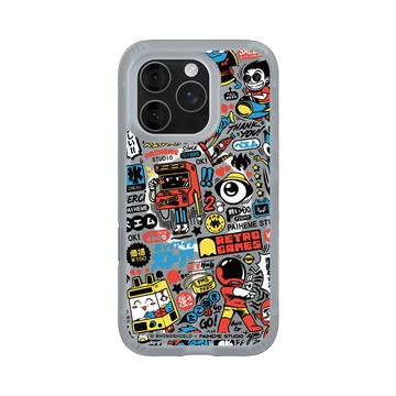 iPhone 16 Pro AirX 流變灰 - Paiheme Studio - Retro Games Color