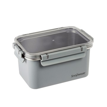 【康寧 Snapware】Eco Wave 輕食感可微波不鏽鋼保鮮盒2100ml/共用上蓋