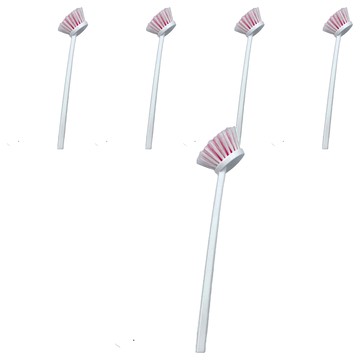 Easy Cleaning Solution 潔田屋 Life+超群廁刷馬桶刷 LF321  白色  5支