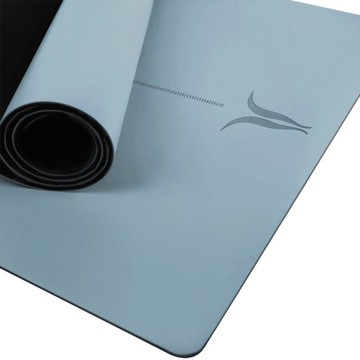 【NAMASTE】NAMASKARA+ 超細纖紋瑜珈墊 5mm - Pale Blue