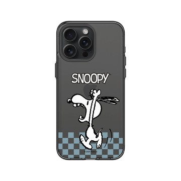 iPhone 15 Pro Max Clear 酷墨灰 - 史努比 Snoopy - 吶喊