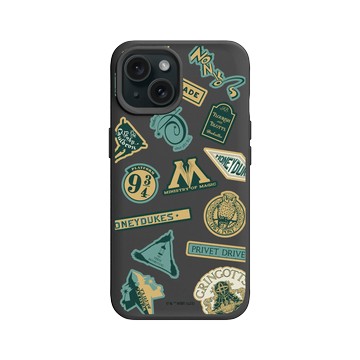 iPhone 15 SolidX 黑 - 哈利波特 Harry Potter - Sticker-Wizarding World