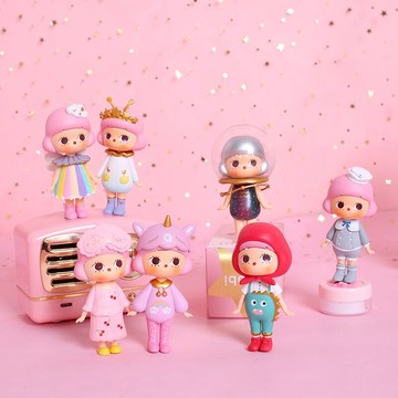 十二星座系列盲盒擺件娃娃公仔二次元手辦桌面擺件浪漫女生禮物