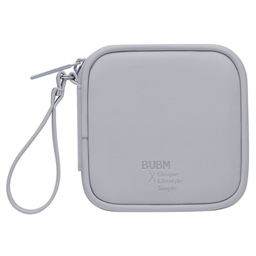 BUBM 必優美 城市漫遊 行動電源包  灰色  1個