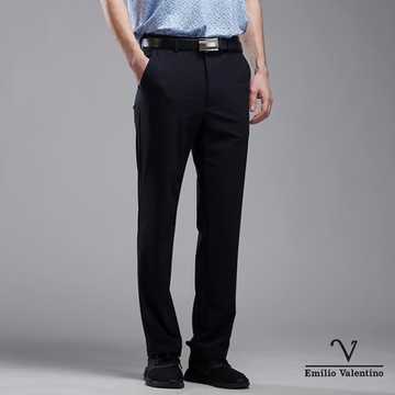 【Emilio Valentino 范倫鐵諾】男裝冰絲涼感超彈力機能休閒褲(70-3A7722)