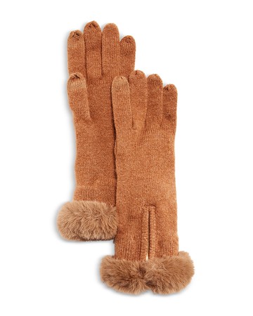 Echo Wool & Cashmere Zip Gloves