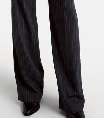 Isabel Marant Pinstriped wool-blend straight pants