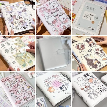 A5皮革卡冊+卡冊內頁✨️小卡收納 追星小卡 偶像卡冊 拍立得相冊 追星卡冊 拍貼機相冊 活頁卡冊 卡片收納冊 透明卡冊