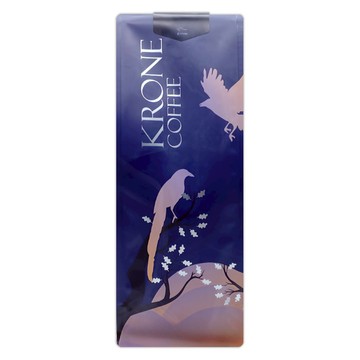 KRONE 皇雀 典藏曼巴咖啡豆 厚實咖啡與濃厚餘味 曼巴經典平穩風味 濃香回甘  咖啡豆(無研磨)  227g  1包