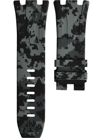 Horus Watch Straps - 44mm Audemars Piguet Royal Oak Offshore watch strap - unisex - Rubber - One Size - Grey