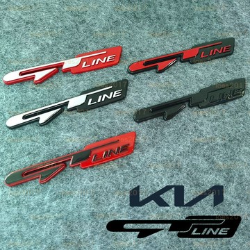 黑色 GT LINE KIA 起亞 車標 後標 側標 字標 貼標 STONIC PICANTO EV6 SPORTAGE