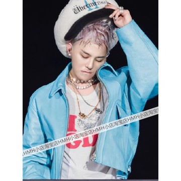 權志龍首爾世巡演唱會同款I愛心GD印花短袖純棉2025新款T恤痛衣潮