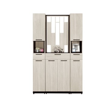 ASSARI-伊凡卡4尺玄關鞋櫃全組(寬120x深38x高197cm)