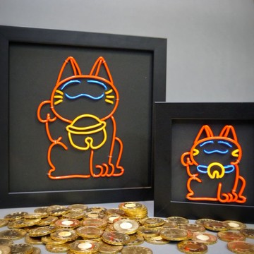 手作DIY材料包 霓虹燈 佈置裝飾