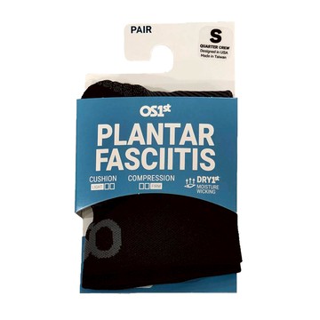 OS1st FS4高性能足弓襪  黑色  S