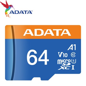 adata 威剛 64g 64gb microsdxc tf u1 a1 c10 v10 記憶卡