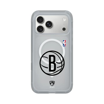 iPhone 17 Pro Max AirX 流變灰 - NBA - B&W-布魯克林籃網 Brooklyn Nets B&W - Light