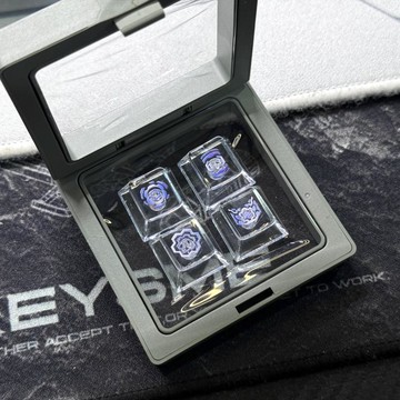 免運 特戰英豪鍵帽 瓦羅蘭特無畏契約技能個性鍵帽 透明增補單個透光捷風暮蝶賢者芮娜 b7081