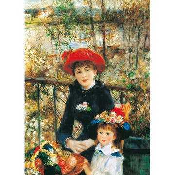 【拼圖貓】P2 - 畫作系列-雷諾瓦 平臺上 ON THE TERRACE 台灣製520片拼圖 25-032