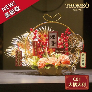 TROMSO金喜發財果新年花禮花籃C系列-多款任選