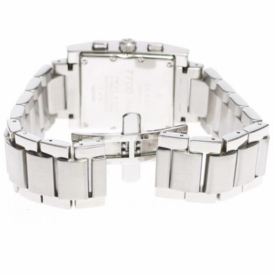 291 グッチ　7700 クロノグラフ　デイト　スクエア　腕時計 GUCCI グッチ 7700 Chrono クロノグラフ メンズ 腕時計 デイト