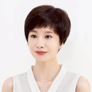 麗髮新生 媽咪自然蓬鬆整頂假髮