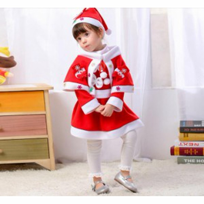 サンタ コスプレ ベビー キッズ クリスマス コスプレ衣装 子供 帽子上下セットacn174 通販 Lineポイント最大1 0 Get Lineショッピング