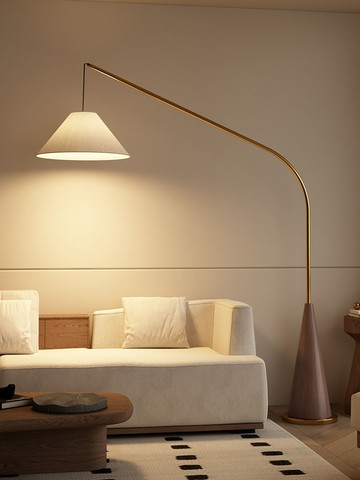 立燈/落地燈 新款釣魚燈客廳落地燈北歐現代沙發輕奢網紅氛圍燈酒店簡約立式燈J-31公司貨