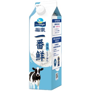 [家速配]福樂一番鮮低脂鮮乳936ml※實際到貨效期約4天以上