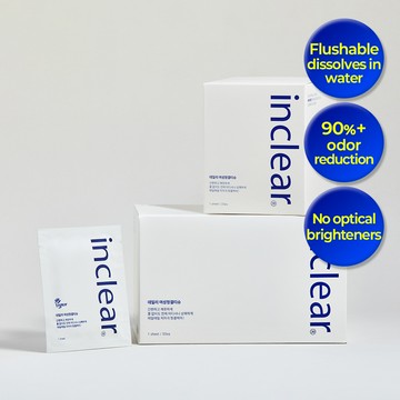 inclear Daily Feminine Wipe (25P/50P)