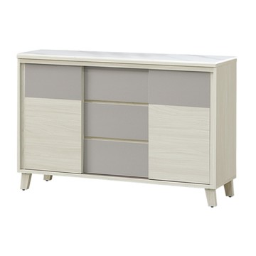 文創集 泰勒曼4尺岩板低餐櫃-121x41x82cm免組