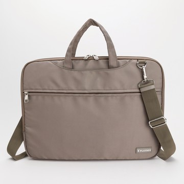 PLAYBOY - 電腦包附長背帶  Aider系列 - 灰色