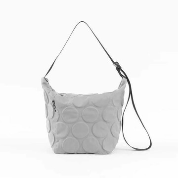 【 Bag'n'Noun】DOTS SHOULDER單肩包 S號 - 淺灰 (70020962ECRU) ｜🎁生日送禮推薦