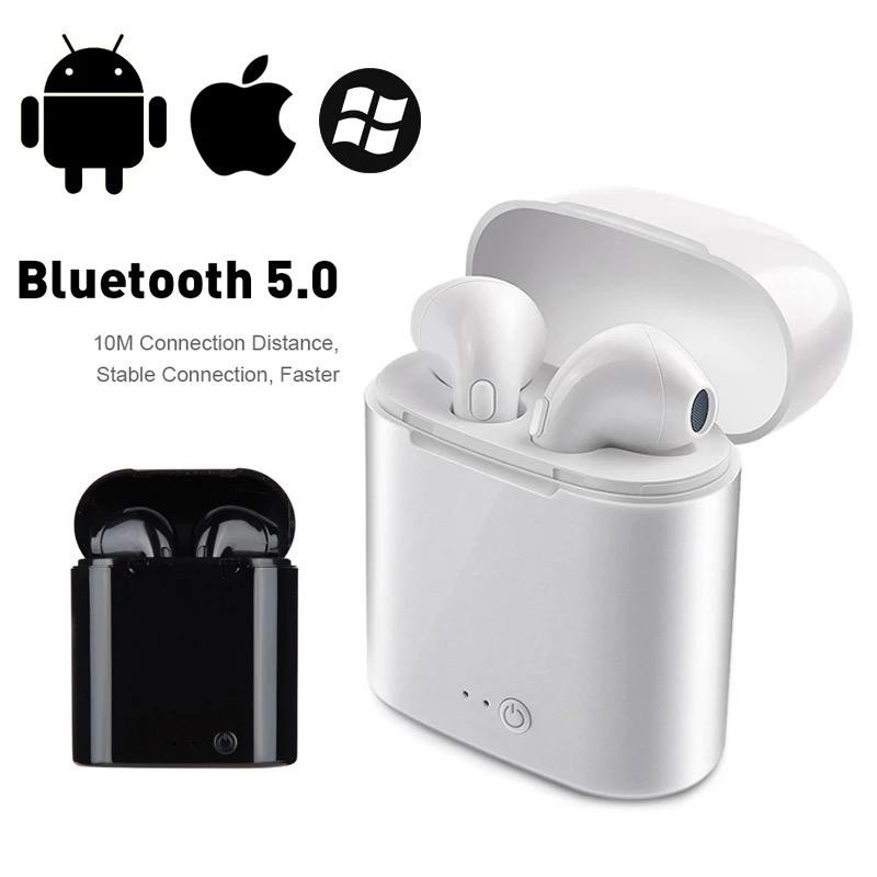 超お買い得！】 ワイヤレスイヤホン i7 Bluetooth iPhone Android