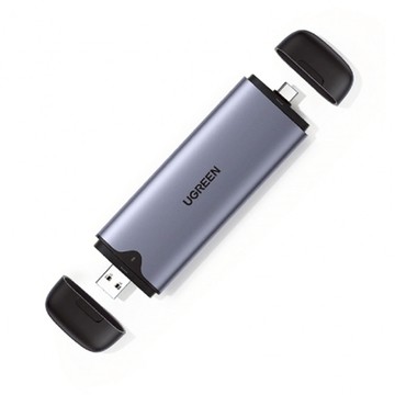 UGREEN 綠聯 M.2 SSD硬碟外接盒 Type-C/USB3.0二合一NVME版