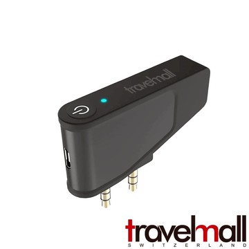 Travelmall 2合1藍牙耳機音頻轉接器