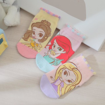 迪士尼公主直版襪-12-14cm-多款任選