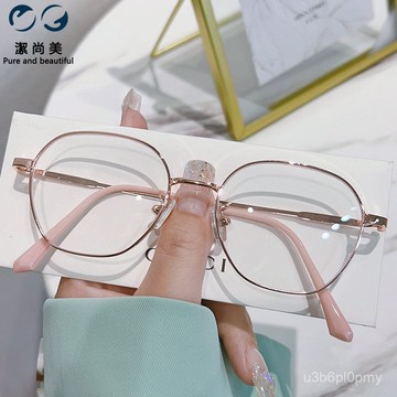 👓近視眼鏡👓V8623文藝學院風近視眼鏡 男女款鏡框 百搭眼鏡 個性時尚眼鏡 無度數眼鏡 拍照眼鏡 平光鏡女 眼鏡框架