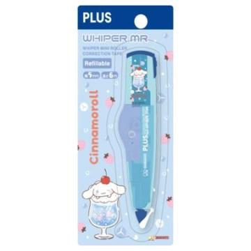 普樂士PLUS智慧型滾輪修正帶限定版/WH-615-SS-TW/52-924/大耳狗/5mmx6M