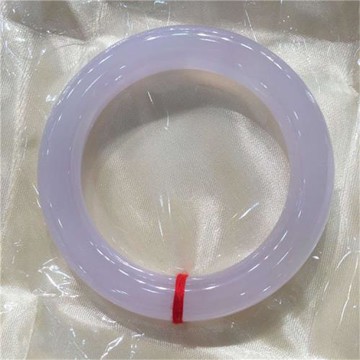 天然緬甸紫羅蘭翡翠手鐲水潤冰種飄花玉手鐲玉石手鐲子女正品A貨