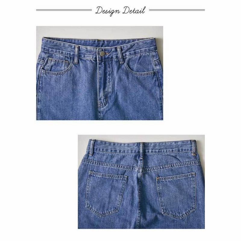 デニムパンツ レディース 春 夏 春夏 黒 ワイドパンツ デニム