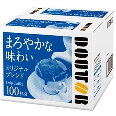 ドトールコーヒー ドリップコーヒー オリジナルブレンド 100杯入り×2 まとめ買い